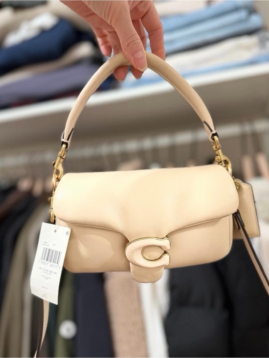 Coach Handbags - Coach Pillow Tabby 18 Cream